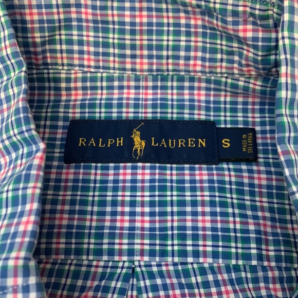 Ralph Lauren Mens Plaid Shirt - Picture 4 of 8